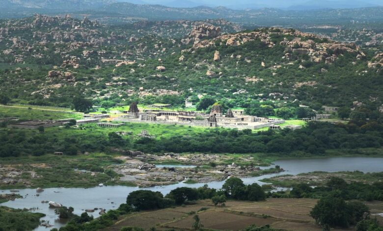 How water flowed into all corners of Hampi