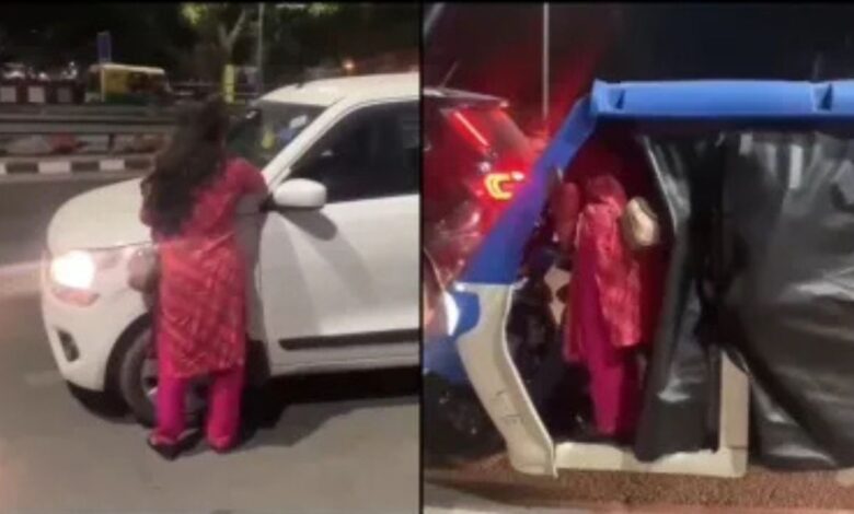 Uttarakhand News: लाल सूट वाली महिला का हाईवे पर तांडव लोगों ने बनाएं वीडियो! उड़ गई पुलिस की नींद