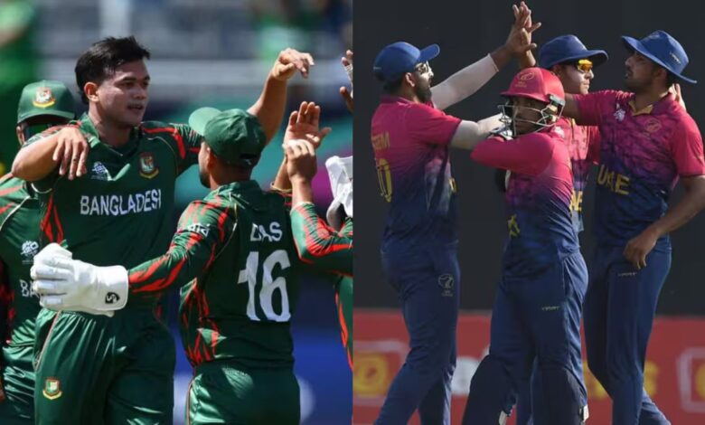 UAE vs BAN: बांग्लादेश को हराकर यूएई ने बदल दिया इतिहास का रुख अब तक कभी नहीं हुआ था ऐसा कमाल