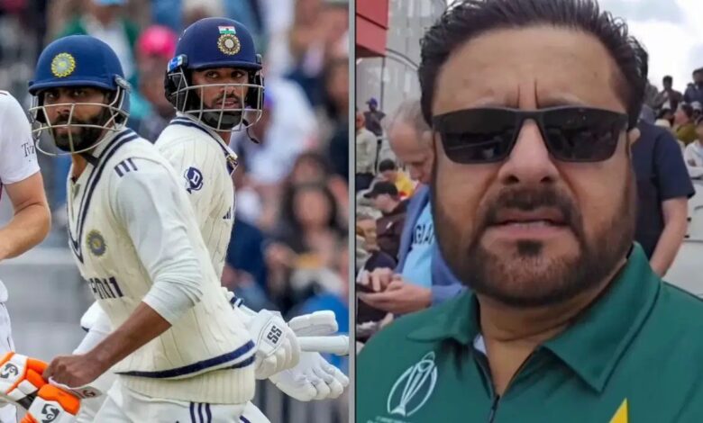 India vs England टेस्ट में पाकिस्तानी फैन का विवाद! जर्सी बना बवाल की वजह, स्टेडियम में मचा बवाल