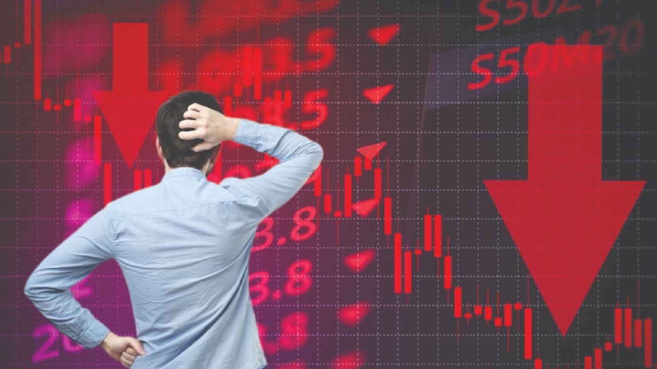 Stock Market Falls: शेयर बाजार में लगातार गिरावट, सेंसेक्स थोड़ी रिकवरी के बाद भी निवेशकों की चिंता बरकरार