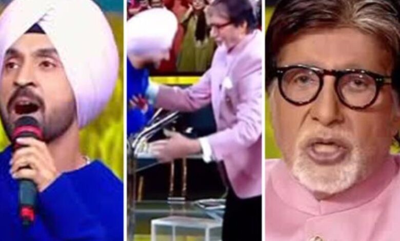Diljit Dosanjh ने अमिताभ बच्चन की एक फिल्म बताई “नापसंद”, KBC 17 के सेट पर खुला बड़ा राज़!