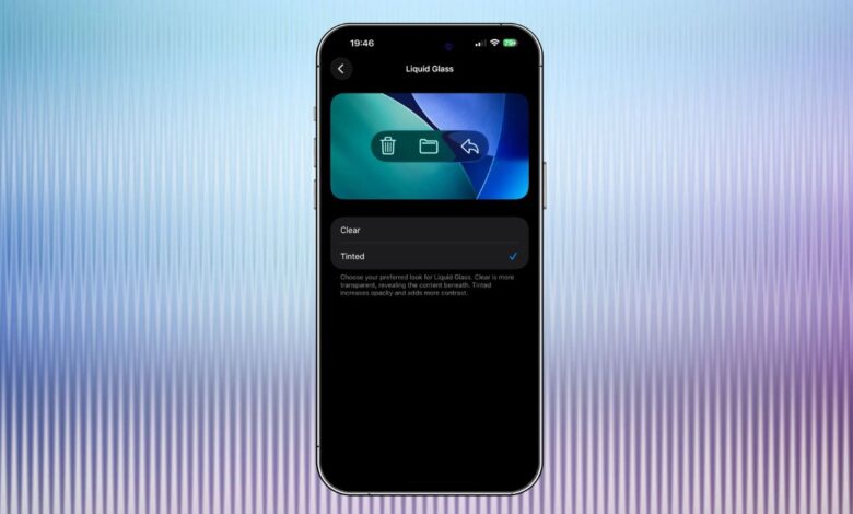 Apple ने iOS 26.1 beta में जोड़ी Liquid Glass के लिए नई सेटिंग, अब iPhone पर चुनें Clear या Tinted लुक