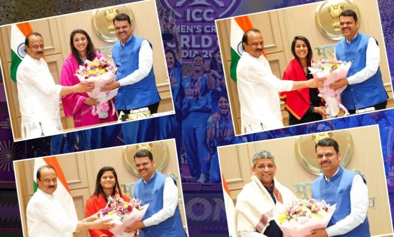 World Cup winning: मुंबई में खास समारोह! वर्ल्ड कप हीरोज को CM फडणवीस ने दिया ₹2.25 करोड़ का इनाम