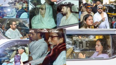 Dharmendra Funeral: कौन-सा सुपरस्टार चुपचाप रोता दिखा? कैमरे ने कैद किया अनदेखा पल!