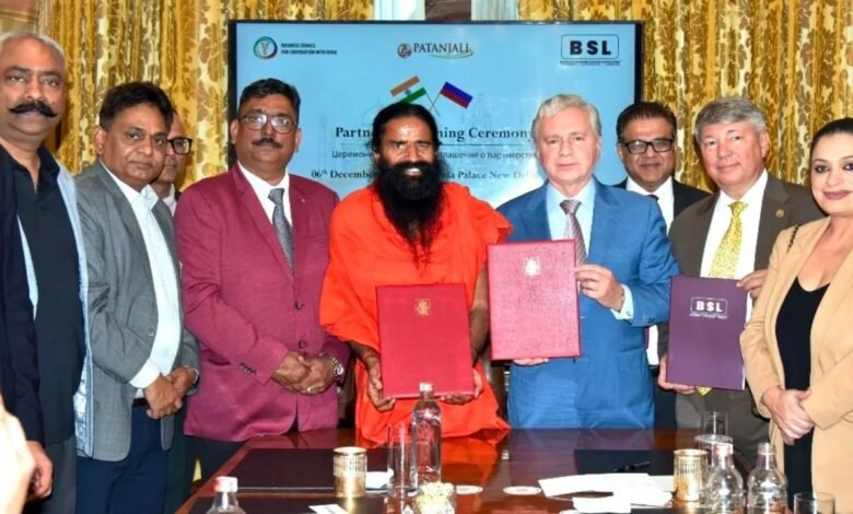 Patanjali और रूस की नई डील! स्वास्थ्य पर्यटन, योग और रिसर्च में साझेदारी से निवेशकों और जनता में उत्सुकता