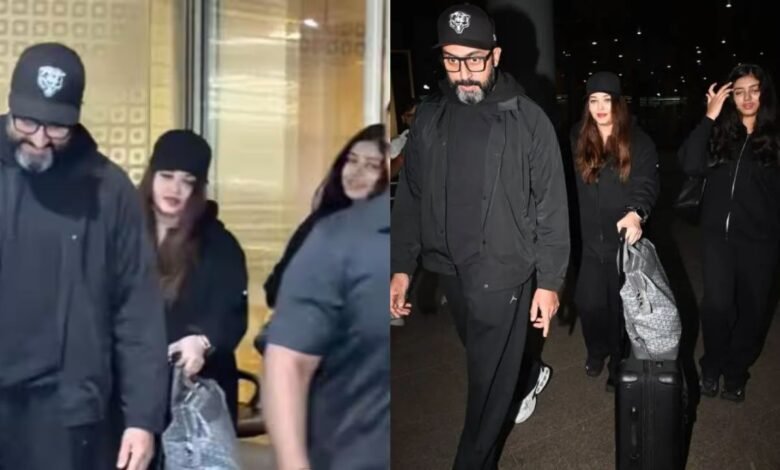 Abhishek Bachchan की शाहरुख़ खान फिल्म 'किंग' में नेगेटिव रोल, एयरपोर्ट पर परिवार की खुशियाँ