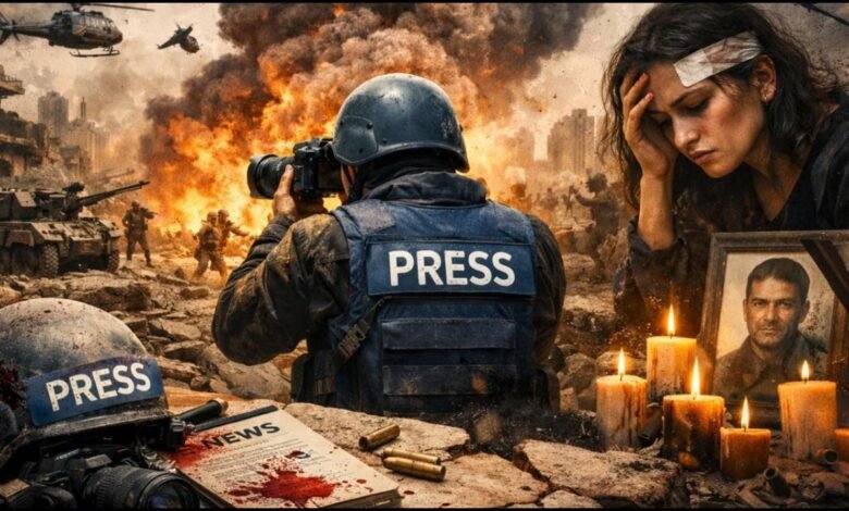 IFJ Report: 2025 में दुनिया भर में 128 पत्रकारों की हत्या, गाजा युद्ध बना सबसे घातक मोर्चा