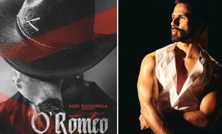 Shahid Kapoor की धमाकेदार वापसी ‘ओ रोमियो’ का पहला लुक हुआ वायरल, गुस्सैल अवतार