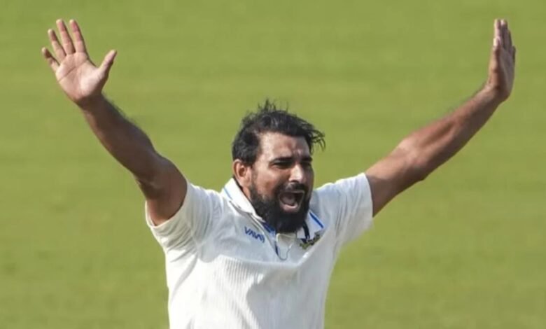 मोहम्मद शमी ने रंजी ट्रॉफी में आठ विकेट लेकर टीम इंडिया की वापसी का इशारा दिया