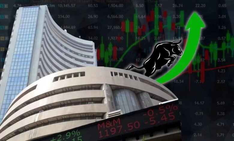 भारतीय शेयर बाजार में सोमवार को जोरदार तेजी, Sensex 479 अंक ऊपर