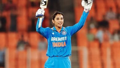 स्मृति मंधाना ने फिर हासिल किया ICC ODI बल्लेबाजों में नंबर-1 का स्थान