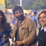 सारा अर्जुन की वानखेड़े स्टेडियम में झलक, भीड़ ने घेरा, पिता ने संभाला मोर्चा