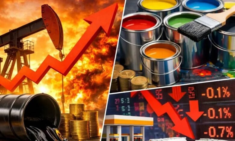 कच्चे तेल की ऊंची कीमतों से अप्रैल में पेंट की कीमतों में 5 फीसदी तक वृद्धि संभव