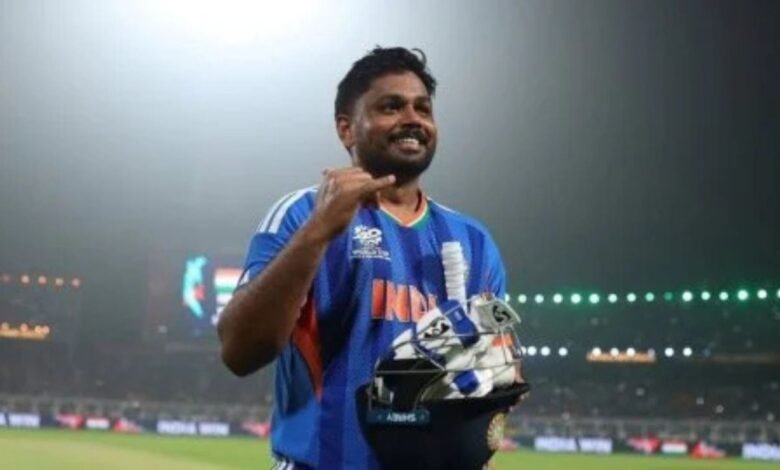 संजू सैमसन ने टी20 वर्ल्ड कप में रोहित शर्मा का रिकॉर्ड तोड़ नया कीर्तिमान बनाया