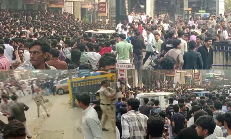 कोझिकोड में एक रुपये के जूते का ऑफर, भीड़ में भगदड़ और पुलिस लाठीचार्ज