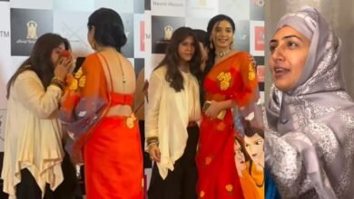 तान्या मित्तल ने राम-सीता प्रिंट वाली साड़ी से एकता कपूर का चेहरा पोंछा, सोशल मीडिया में हंगामा