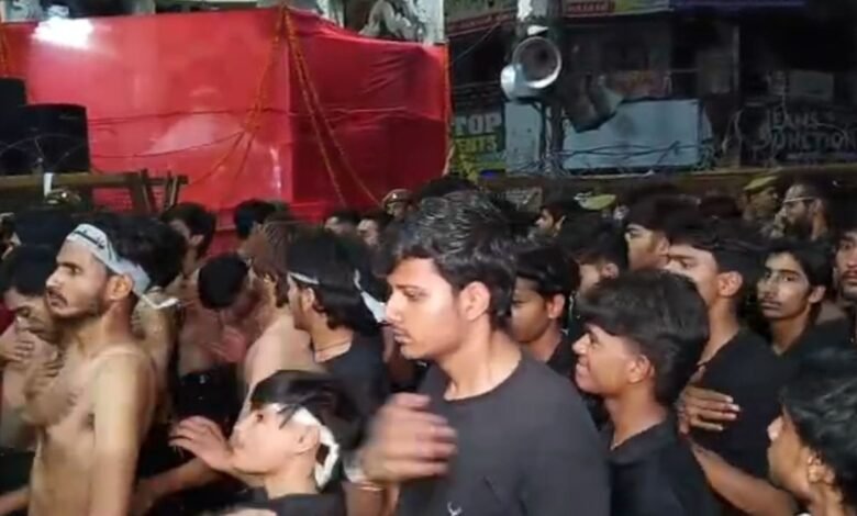 मुजफ्फरनगर में मोहर्रम का सातवां जुलूस शांतिपूर्ण संपन्न, शिव चौक पर कड़ी सुरक्षा