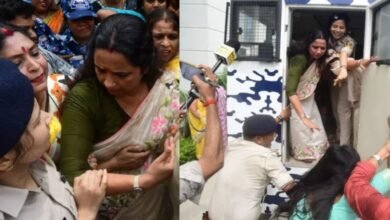 नामांकन के तुरंत बाद गिरफ्तार हुईं तेज प्रताप की उम्मीदवार वीणा मानवी, बांकीपुर में हंगामा
