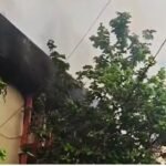 राजधानी लखनऊ में सरकारी इमारत में आग से हड़कंप, कर्मचारी सुरक्षित बाहर निकाले