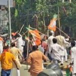 पटना में बीजेपी-कांग्रेस कार्यकर्ताओं के बीच हिंसक झड़प, पत्थरबाजी और लाठीचार्ज में कई घायल