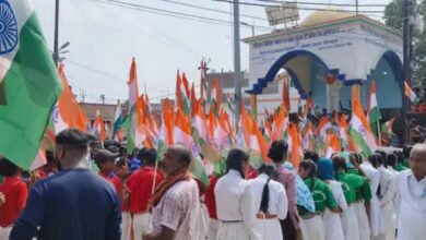 गोरखपुर के उनवल में हर घर तिरंगा अभियान के तहत भव्य यात्रा निकली, भारत माता के जयकारों से गूंजा पूरा नगर आज