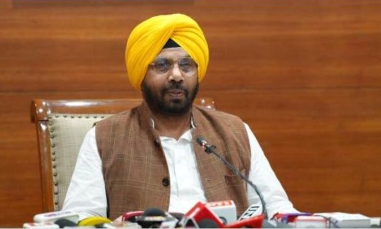 पंजाब में सड़कों की गुणवत्ता पर घमासान, मंत्री हरभजन सिंह ईटीओ ने वायरल वीडियो को बताया फर्जी