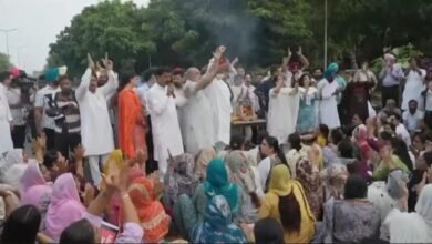 बढ़ती महंगाई के खिलाफ चंडीगढ़ में पंजाब कांग्रेस का प्रदर्शन, राजा वड़िंग ने केंद्र सरकार पर साधा निशाना