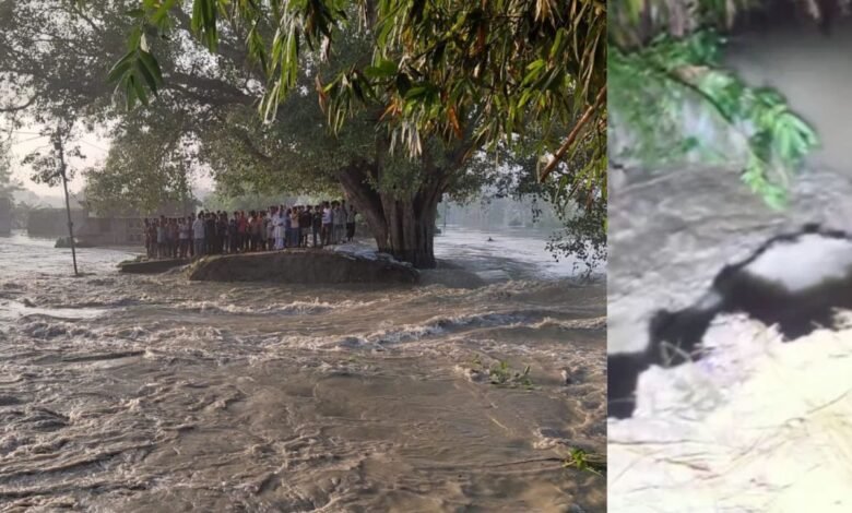 पश्चिम चंपारण में गंडक के दबाव से चंपारण तटबंध क्षतिग्रस्त, चार टीमें मौके पर