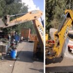 करनाल में NH-44 पर चला अतिक्रमण विरोधी अभियान, NHAI ने हटाए अवरोध