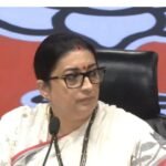 स्मृति ईरानी का कांग्रेस पर निशाना, बोलीं- भीड़तंत्र को लोकतंत्र ने दिया जवा