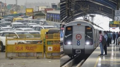 दिल्ली में 11 मेट्रो स्टेशन बंद, नई दिल्ली में धारा 163 लागू; जंतर-मंतर के आसपास ट्रैफिक डायवर्जन