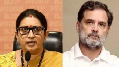 राहुल गांधी के RSS वाले बयान पर स्मृति ईरानी का पलटवार, महिलाओं के सम्मान पर उठाए सवाल